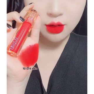 [ Màu Đỏ dâu ] Son kem lì không chì lâu trôi B.A special màu son đỏ ngọt ngào đầy lôi cuốn