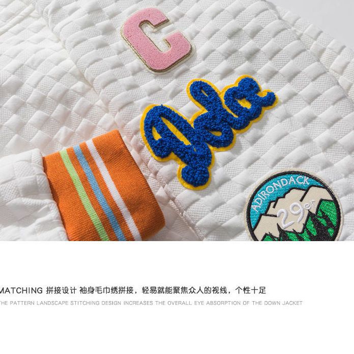 Áo Khoác Bóng Chày Dáng Rộng Phong Cách Mới Thời Trang Xuân Thu Cho Nam varsity jacket áo varsity jacket áo khoác varsity jacket varsity jacket nam varsity jacket 2hand áo varsity jacket nam varsity jacket bomber