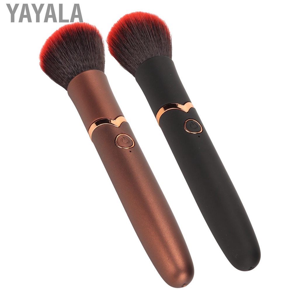 Yayala USB Makeup Brush Rechargeable Massage 10 Gears Adjustable Electronic Cosmetic for Relieving Soreness