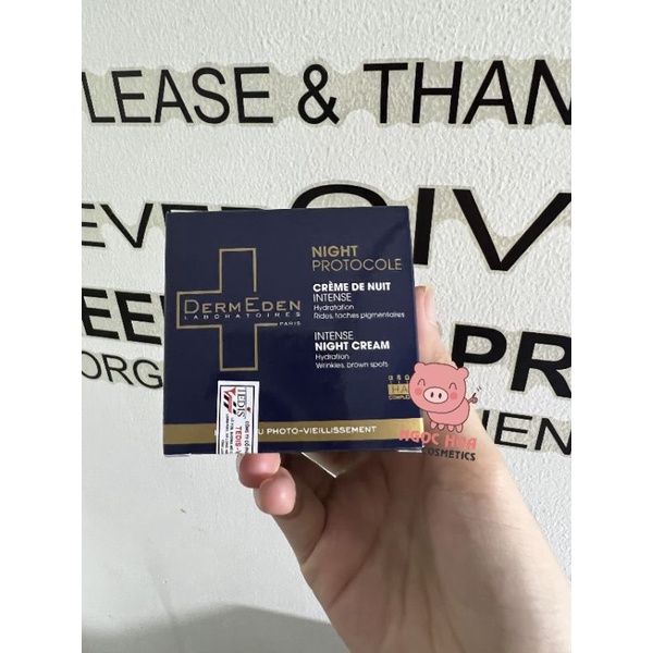 Kem dưỡng ẩm chống lão hóa Dermeden Night Cream Retinol 1% + Niacinamide 5%