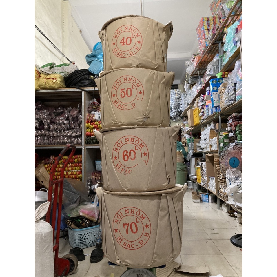 Nồi Quân Dụng Hải Phòng Nhôm Dầy 50L