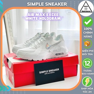 Giày thể thao nữ nike air max excee 🔴chính hãng🔴 giày sneaker nike air max excee white hologram - simple sneaker