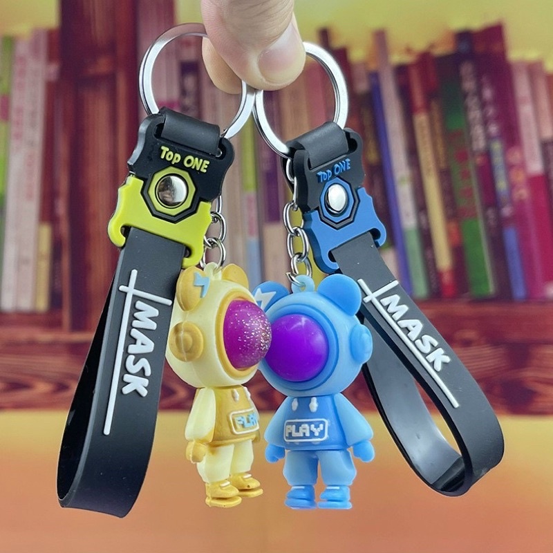 Móc Khoá Phi Hành Gia💚CAM KẾT CHUẨN💚Móc khoá túi xách, xe máy hot tik tok dễ thương nhiều màu sắc .