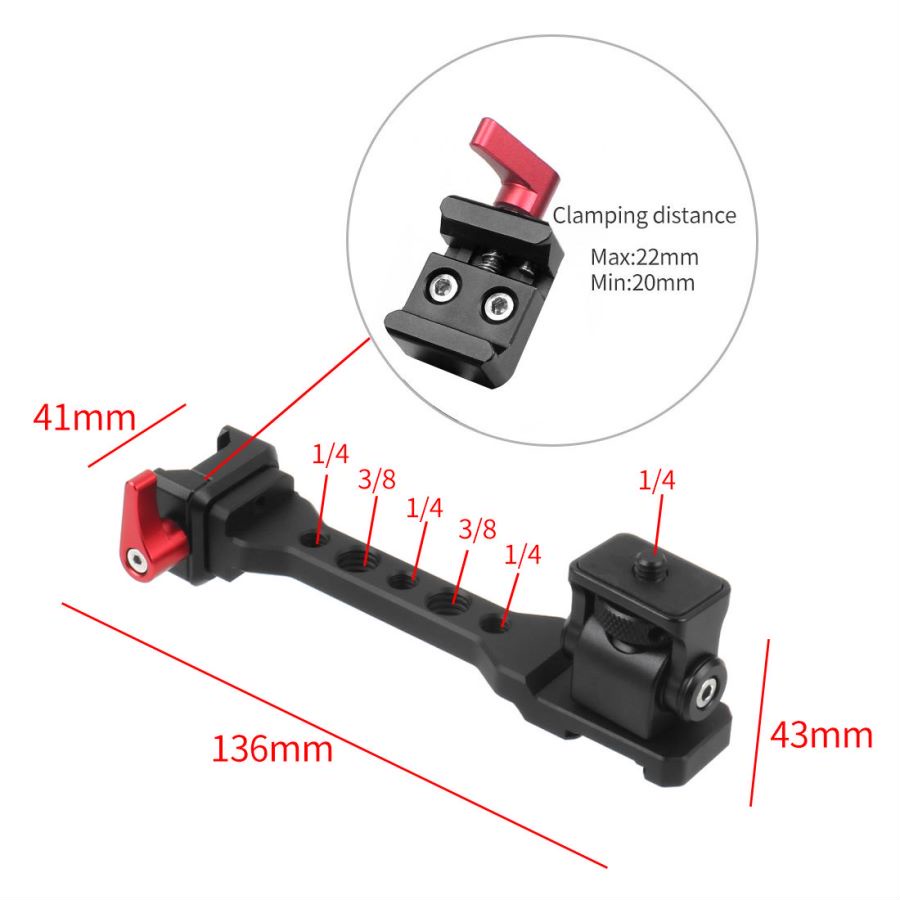 Giá Đỡ Ổn Định Máy Quay Phim Cầm Tay XT-XINTE Cho Ronin S / SC Crane3 Weebill