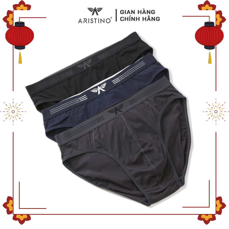 Quần sịp nam ARISTINO tam giác, quần lót nam cotton cao cấp kháng khuẩn co giãn, thấm hút mồ hôi - ABF056