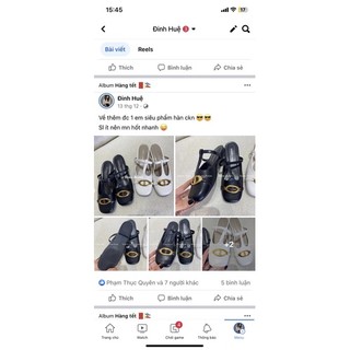Giày ck mũi tròn mặt ELIP HÌNH THẬT (Lùi 1 size)