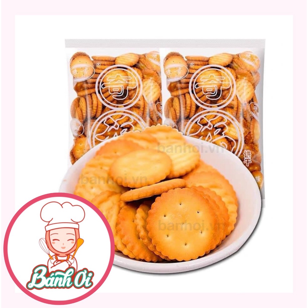 Bánh quy mặn, bánh quy mặn Đài Loan làm kẹo nougat túi 250gam