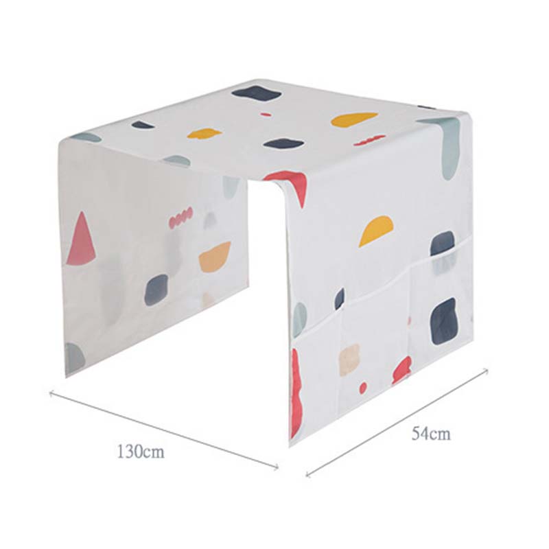 Vỏ Bọc Tủ Lạnh Chống Nước Chống Bụi In Họa Tiết Hình Học Phong Cách Nhật Bản