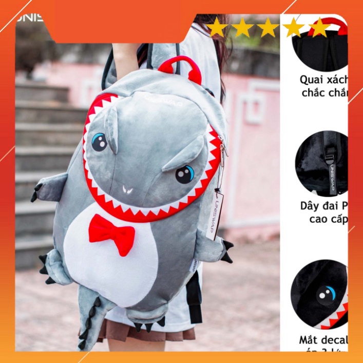 Balo Cá Sấu UNISWAP, mẫu vải nhung mịn 2 lớp chống nước cao cấp - hàng như hình nhiều màu