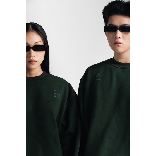 Áo Couple sweater nỉ bông