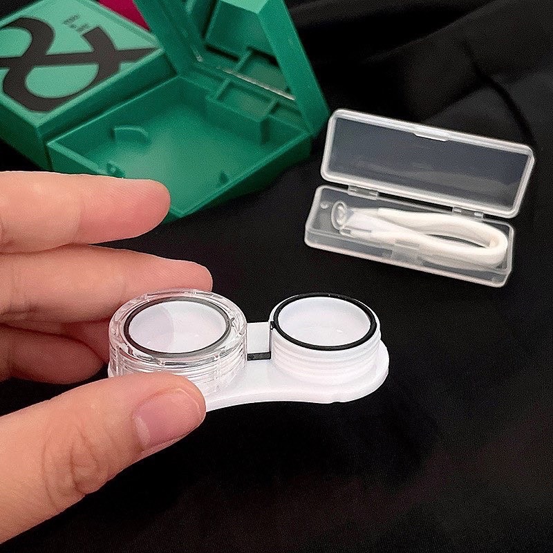 Hộp Đựng Lens Hồng Xanh - L1029 - B.Corner