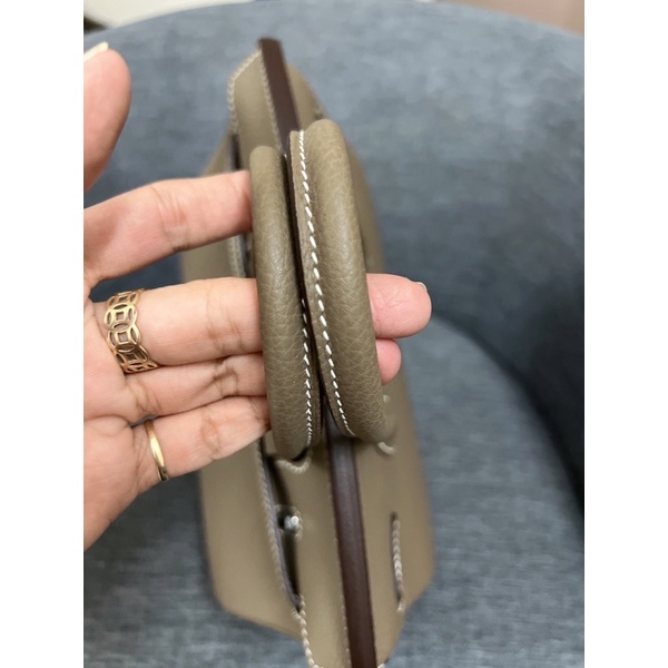 Túi xách HM B25 bản khâu da togo nhập khẩu