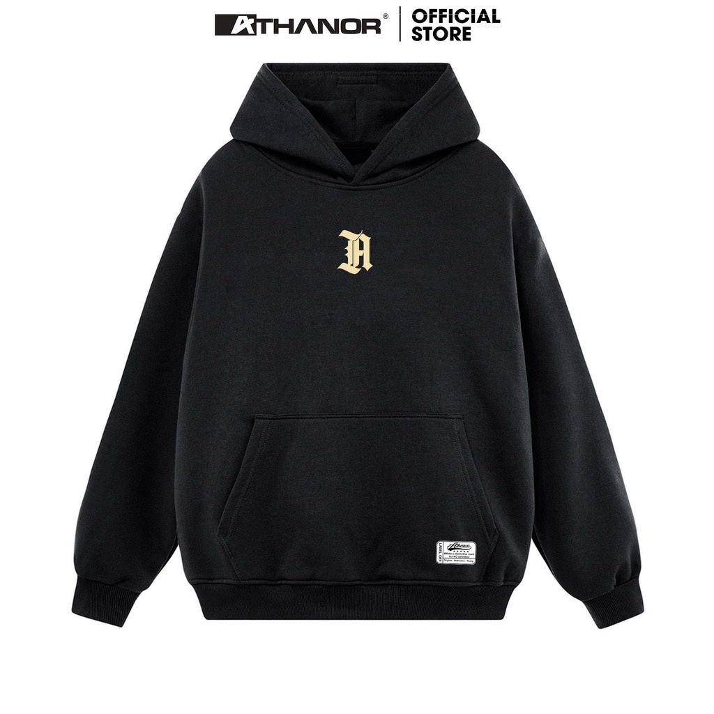 Áo Hoodie Athanor Mũ Trùm 2 Lớp Form Unisex Nỉ Bông dày dặn