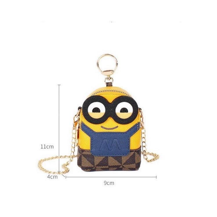 PVN56781 Túi Xách Đeo Chéo Minion, Hoạ Tiết Hoạt Hình Minion Dễ Thương