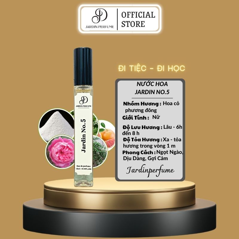 Nước Hoa Nữ GOOD GIRL - LA VIE EST BELLE - SCANDAL - VERY SEXY - BACCARAT ROUGE 540 10ML BY JARDIN PERFUME | BigBuy360 - bigbuy360.vn