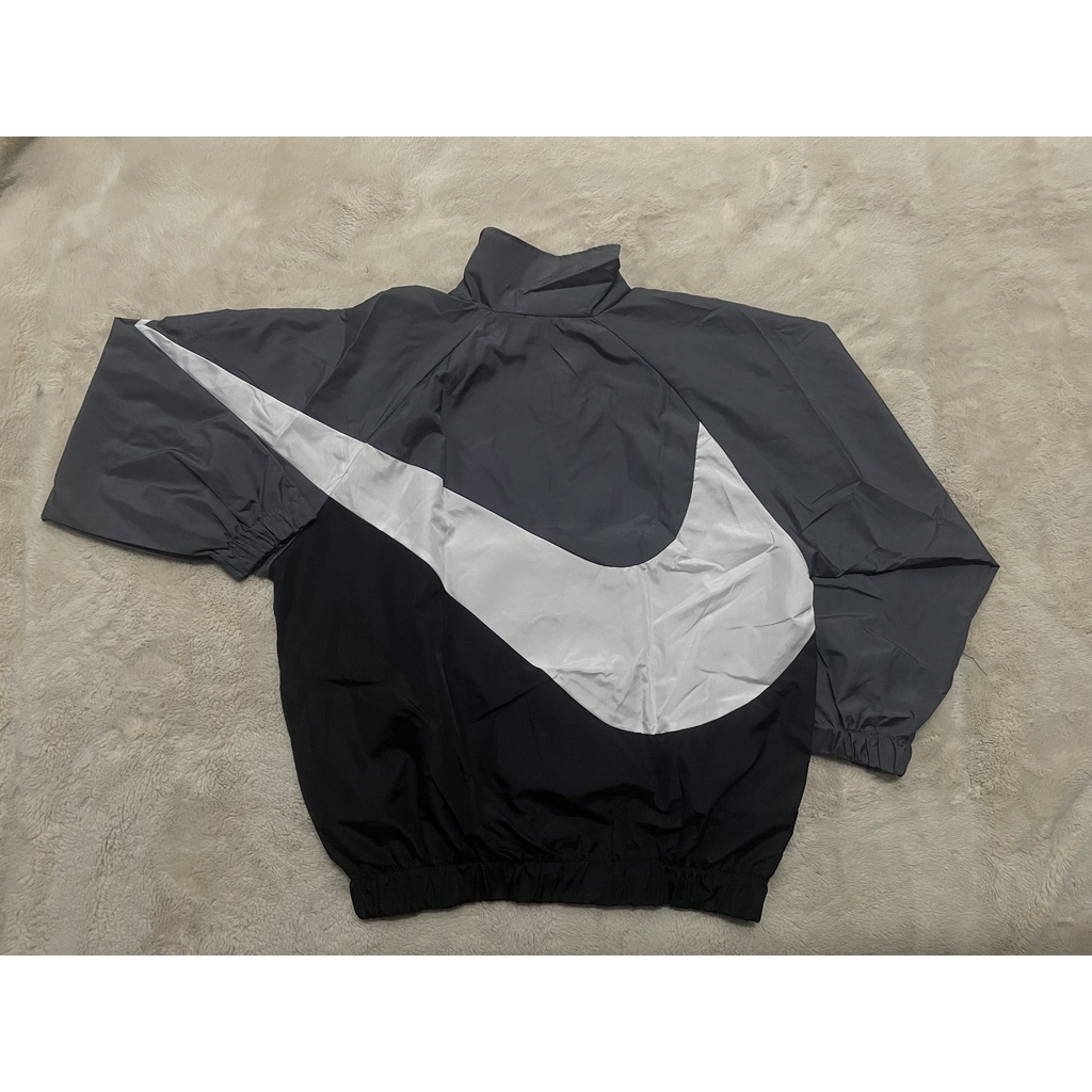 Áo Khoác Jacket Nike Swoosh Woven v2 Vintage Nam Nữ Vải Dù 2 Lớp Cao Cấp LBsar