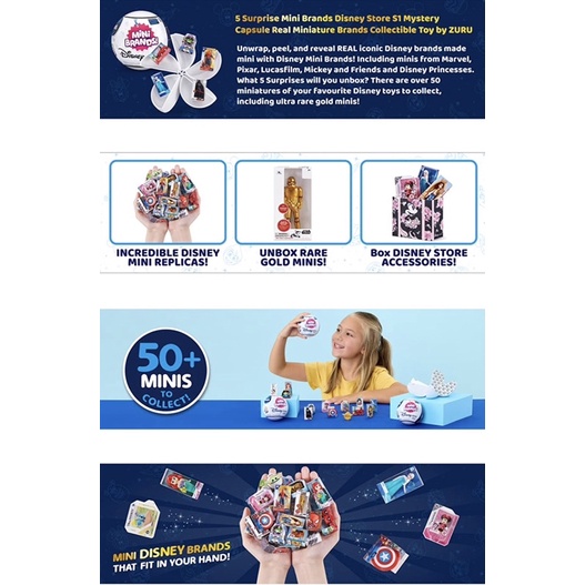 Set đồ chơi Siêu thị Disney Toy Mini Brand Mỹ