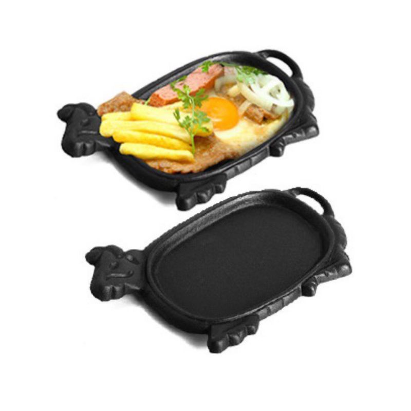 CHẢO GANG BÒ BÍT TẾT 28CM SỬ DỤNG CHO QUÁN ĂN NHÀ HÀNG HOẶC GIA ĐÌNH BẠN