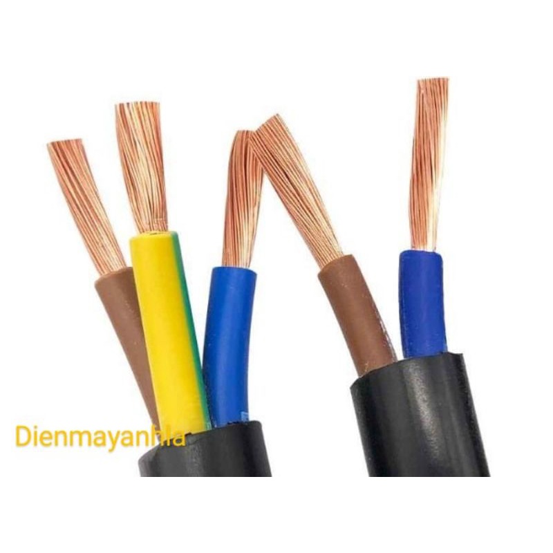 dây điện 3 lõi 3x2,5 & 3x1,5 & 2x2,5 & 2x1,5 & 2x0,75 & 2x1,0 Cu/PVC//PVC/ 300/500v Dongnew