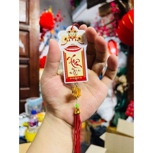 Set dây liễn treo tết - Trang trí cây đào mai- phụ kiện decor làm tháp tài lộc