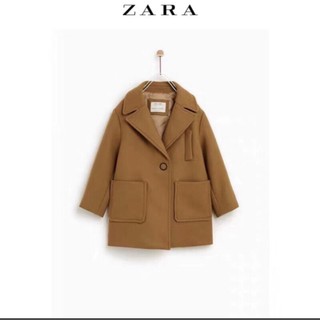 Áo khoác dạ zara xk bé gái