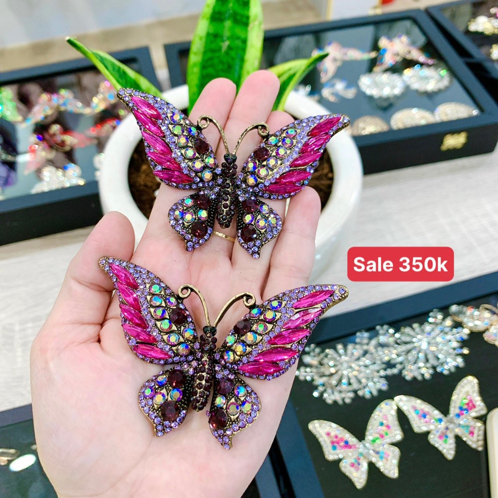 1 Cặp Bươm Chúa Lớn - Phụ Kiện Dép