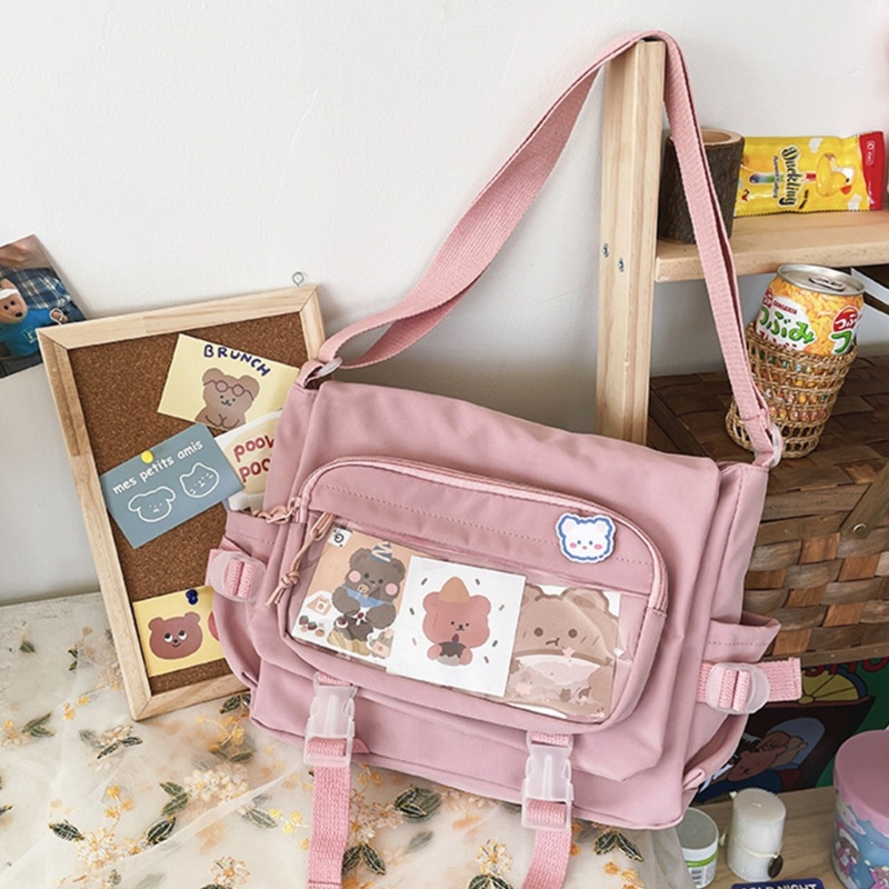 Túi Đeo Chéo Phong Cách Harajuku Cho Nữ