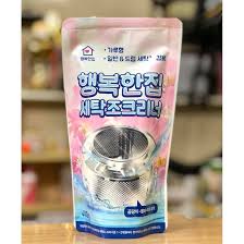 Bột tẩy lồng máy giặt Haengbokanjip Hàn Quốc 400gr - Dùng cho máy giặt cửa trên và cửa ngang - Ngô Mộc Trà Shop
