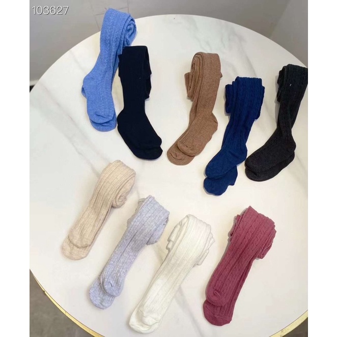 Quần Tất len bé gái N 7-16 tuổi  Quần cotton legging xuất dư 1222