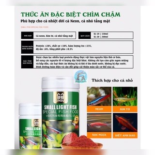 Thức ăn cho cá nhỏ hiệu Sunsun