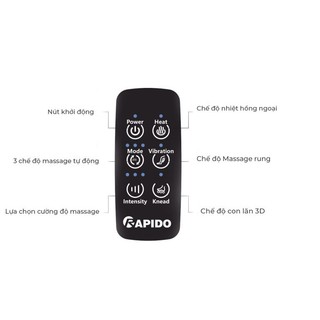 Máy massage chân Rapido đa chức năng RLM60