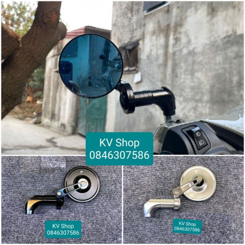 gương gù chân gương m.vew nhôm cnc ( 1 chiếc )
