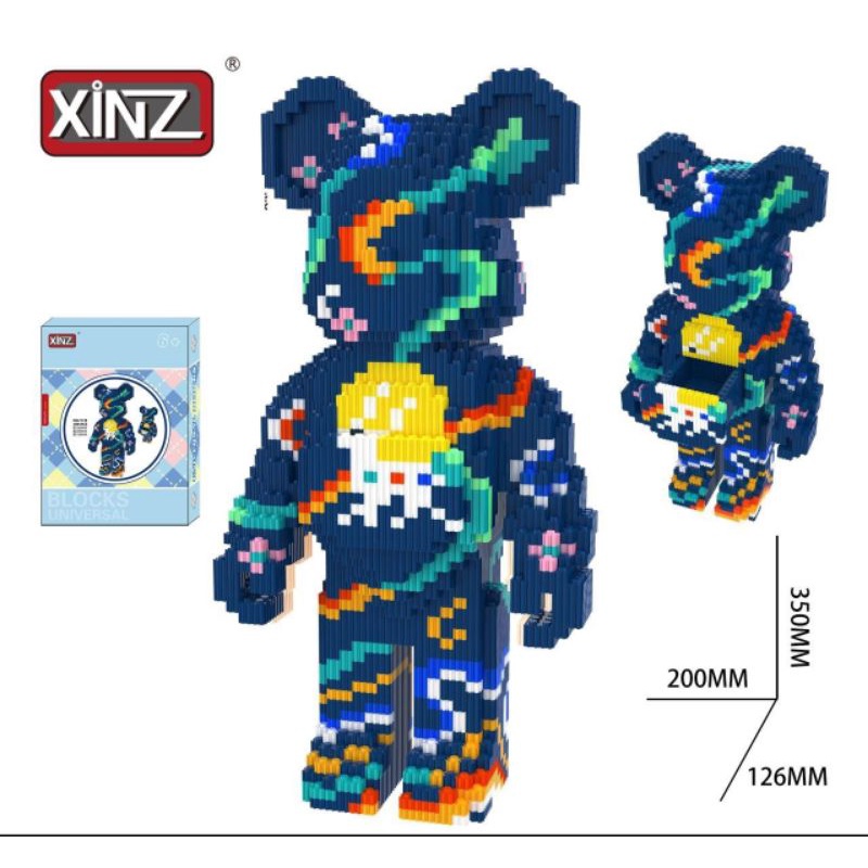 Bộ Lego BEAT GẤU NGĂN KÉO 32cm