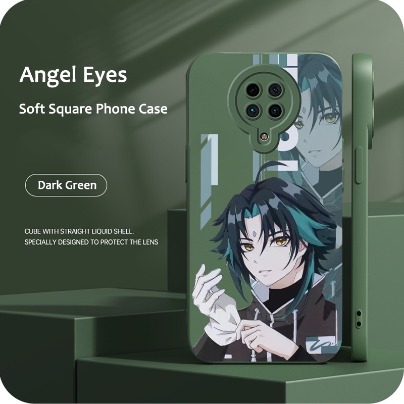 Ốp Điện Thoại TPU Chống Sốc Hình Đôi Mắt Thiên Thần Cho Xiaomi Redmi K30 Pro K30 Ultra K30 Pro Zoom Poco F2 Pro Genshin