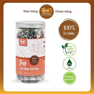 Trà gạo lứt nhài đỗ đen gon food 400g - thanh nhiệt, mát gan, hỗ trợ giảm cân