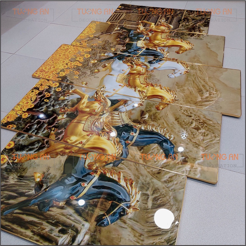 Tranh Tráng Gương Treo Tường, Tranh Decor Phòng Khách Cỡ Lớn