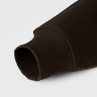 Grimm DC Vietmade box logo Hoodie (nỉ chân cua) // Dark Brown