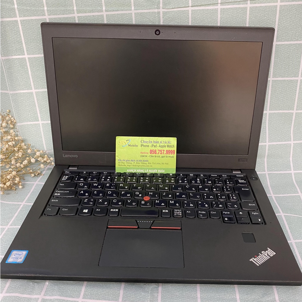 Lenovo Thinkpad X270 Core i5 7200U- Ram 4GB- 128GBSSD/ 500G HDD- Màn hình 12.5inch.Bảo hành 12 tháng. | BigBuy360 - bigbuy360.vn