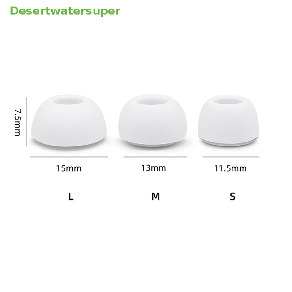 1 Cặp Nút Bọc Tai Nghe Nhét Tai Bằng silicone