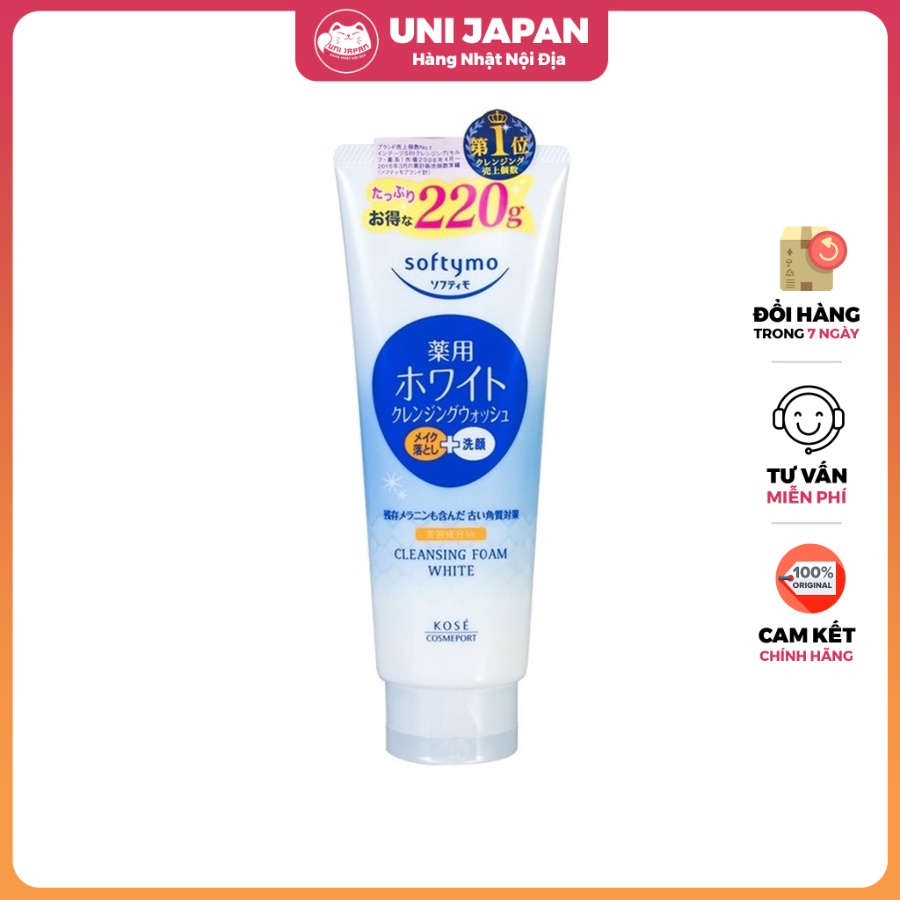 Sữa rửa mặt Kose 220g - White