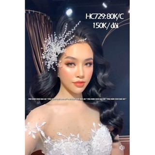 Bộ Cài Tóc Cô Dâu Xinh