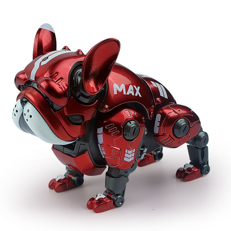 Chú Chó Bull HWJ Bằng Hợp Kim Phong Cách Retro Thời Trang Làm Quà Tặng Thủ Công