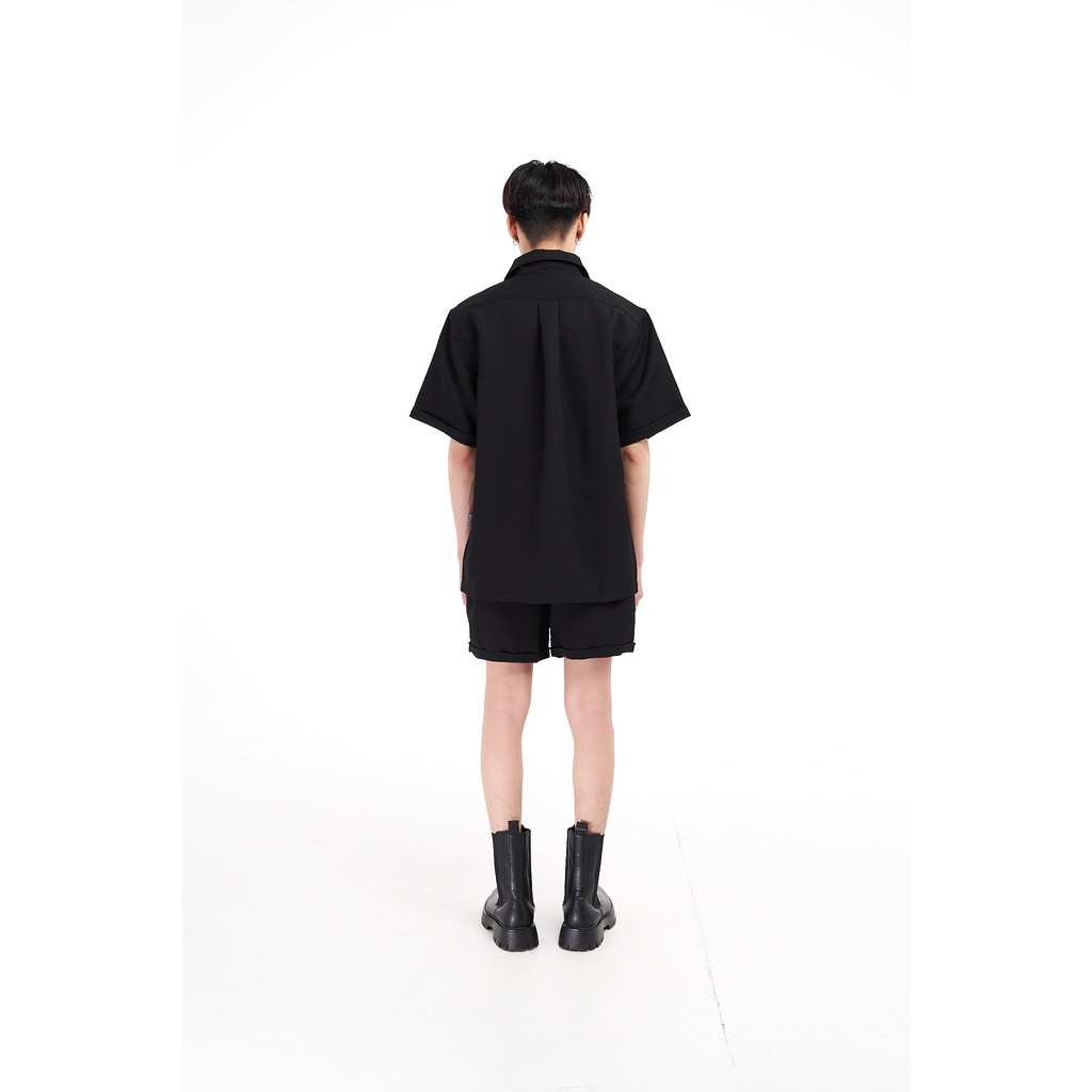 ÁO SƠ MI ĐEN - SS23 E1 BLACK SHIRT