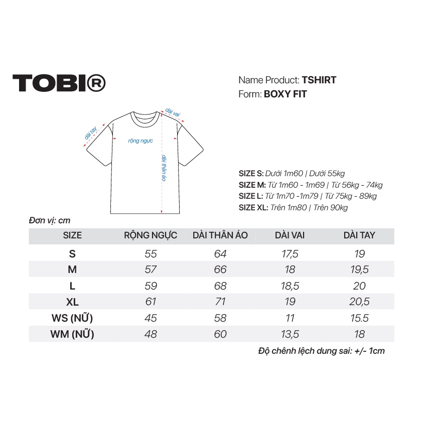 Áo thun Waffle Raglan TOBI | BigBuy360 - bigbuy360.vn