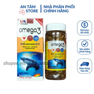 VIÊN UỐNG DẦU CÁ ALASKA OMEGA 3 TỐT CHO MẮT, TIM, NÃO  HỖ TRỢ ĐẸP DA  GIẢM NGUY CƠ MẮC BỆNH TIM MẠCH