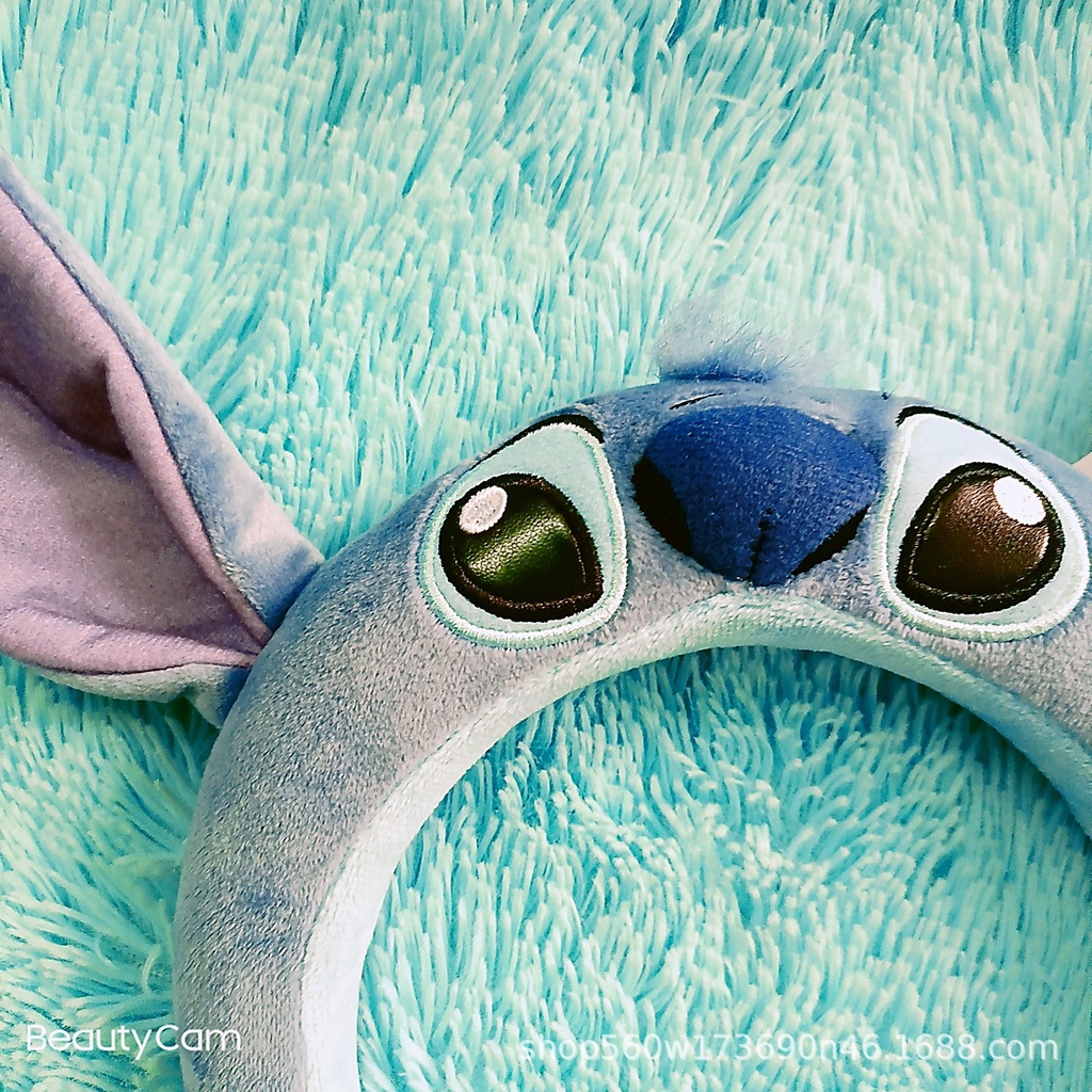 Disney Băng Đô Cài Tóc Hình Nhân Vật Stitch Hoạt Hình Lilo & Stitch Đáng Yêu