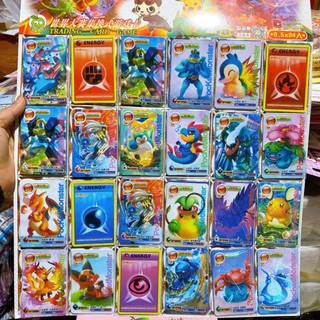 Vỉ 24 tập thẻ bài pokemon tập 5 thẻ