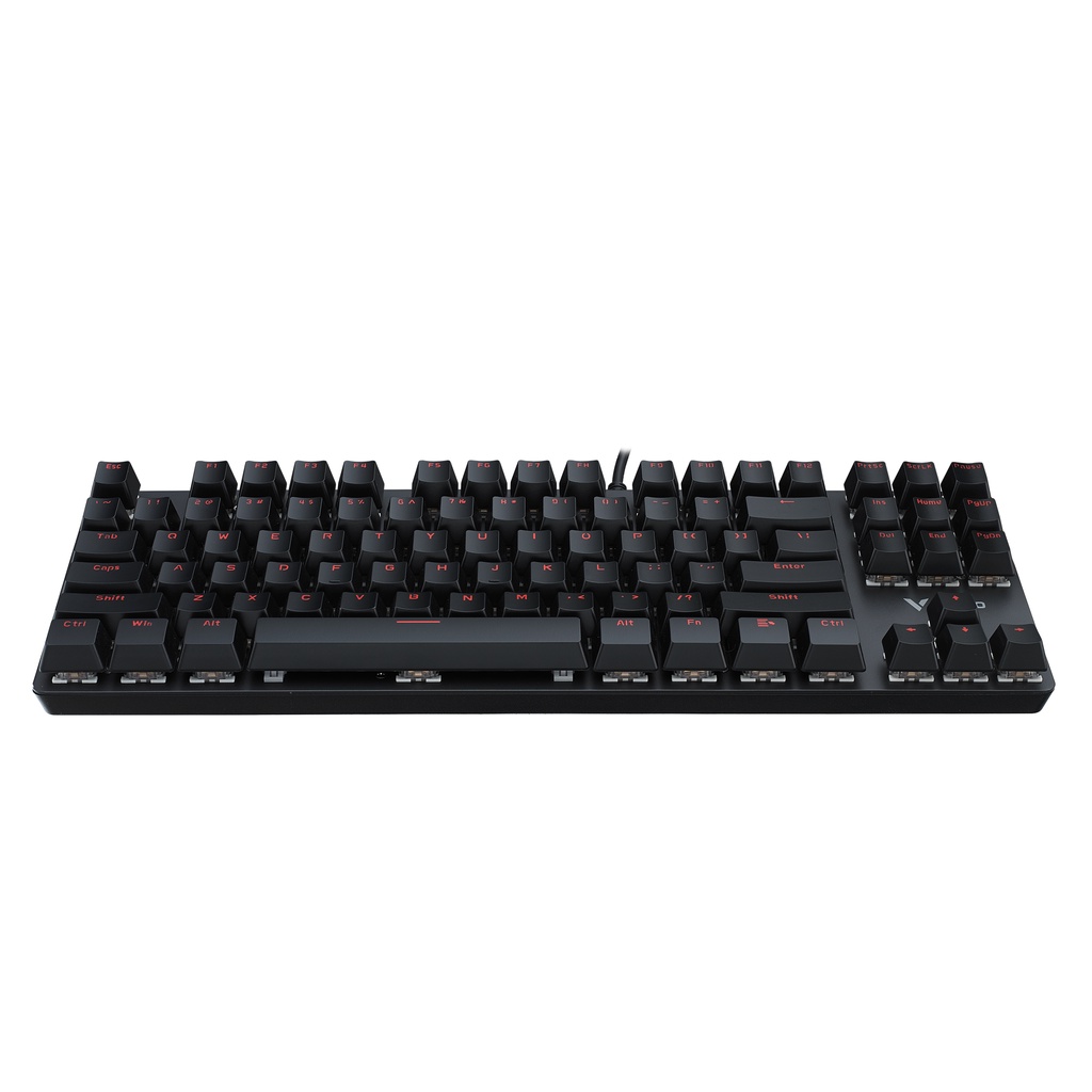 Bàn phím cơ gaming V500 Alloy chống nước siêu bền cao cấp có dây 87 phím Rapoo Bexal RP13