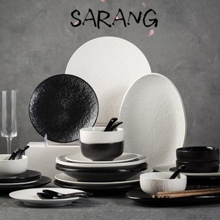 Bát con sứ cao cấp sarang chén sứ nhà hàng cao cấp vân nhám