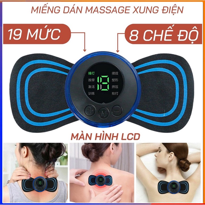 Máy Massage Xung Điện Cổ Vai Gáy, Bắp Tay